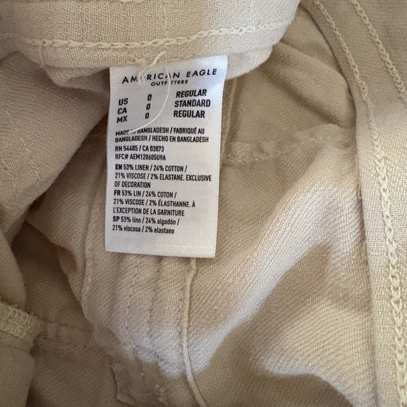 American Eagle Dreamy Drape Cargo Pants - Picture 5 of 6